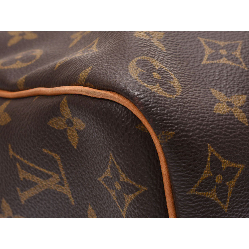 Louis Vuitton Monogram Keepall Bandouliere Brown Leather Boston Bag Strap - Picture 7 of 11